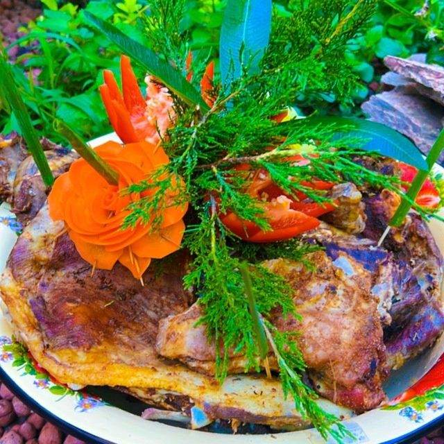 Qovurdoq  qudalar bob taomlar tog'ora xizmati