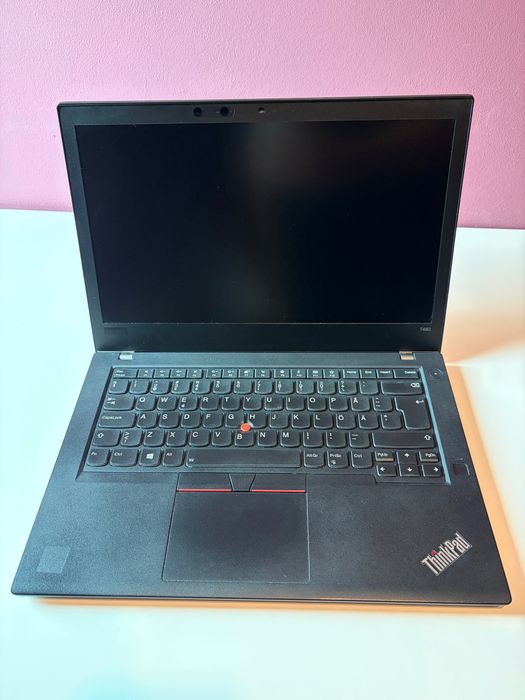 Лаптоп Lenovo ThinkPad T480 - i7-8650U, 16GB RAM, 512GB NVMe, WQHD IPS, GeForce MX150
