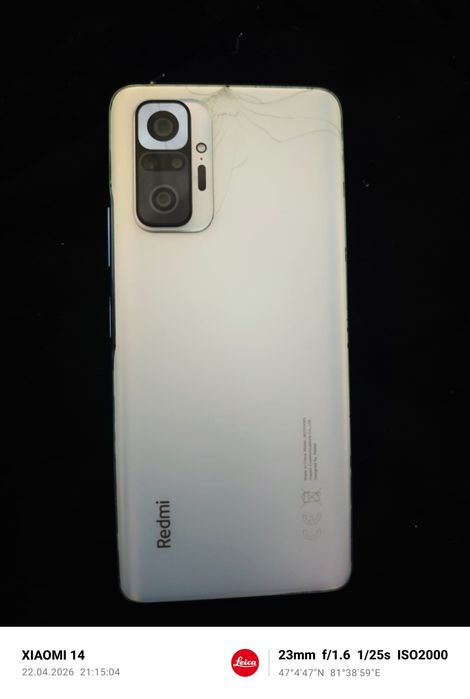 Redmi note 10 pro 8/256