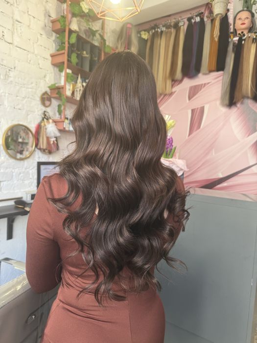 Montaj extensii par natural