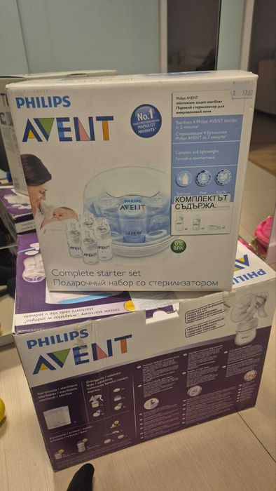 PHILIPS Помпа за кърма ,стерилизиране на шишета и шишета