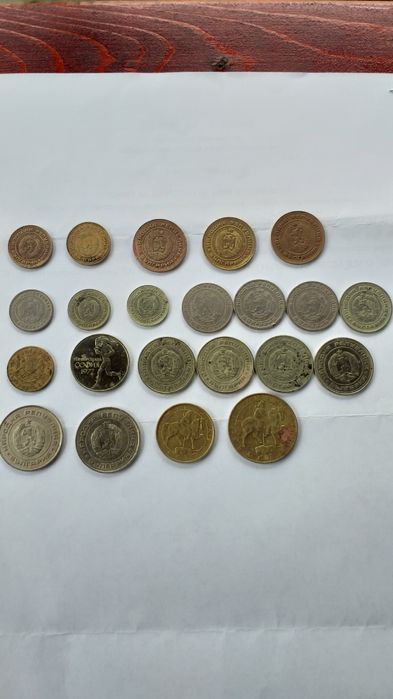 Стари    монети  лот 5 ст.1962гд.