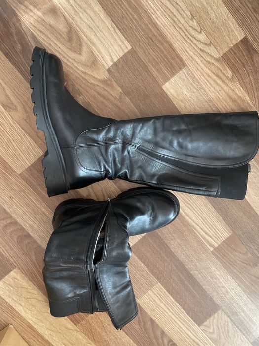 Зимнии сапоги, теплые