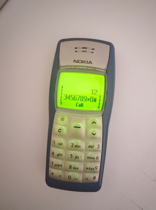 Nokia 1100 , lifetimer 3:18 ( decodat)