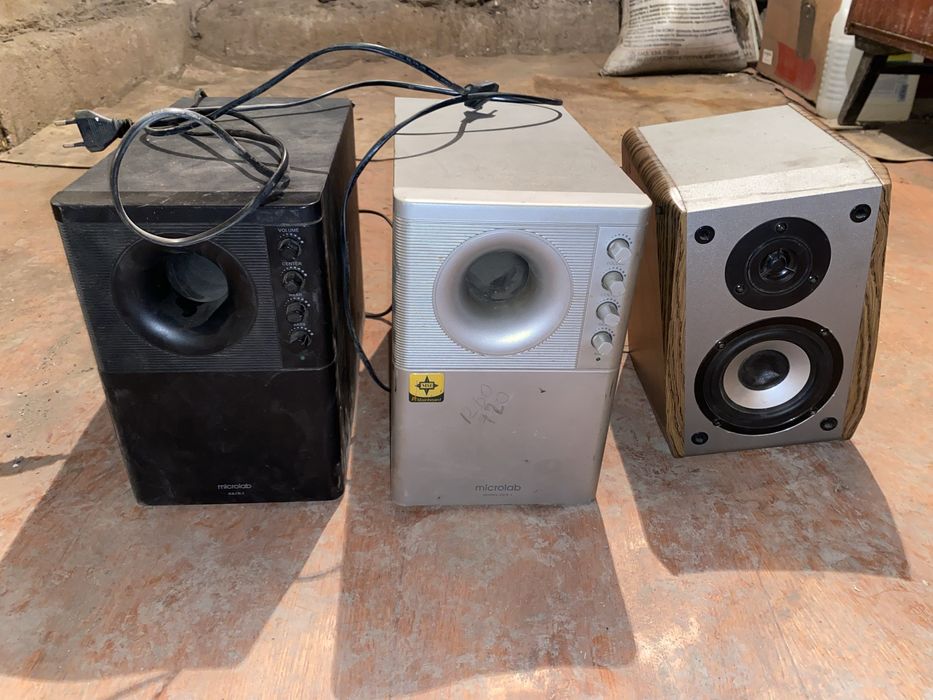 Продам динамики и самбуферы