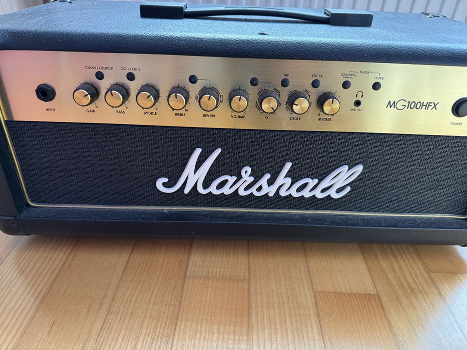 Amplificator chitară Marshall MG100HFX + footswitch original