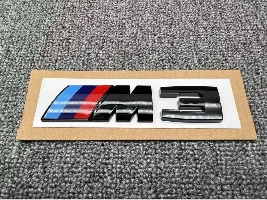 Embleme BMW M1 M2 M3 M4 M5 M6 M7 M8 emblema stema sigla scris sticker