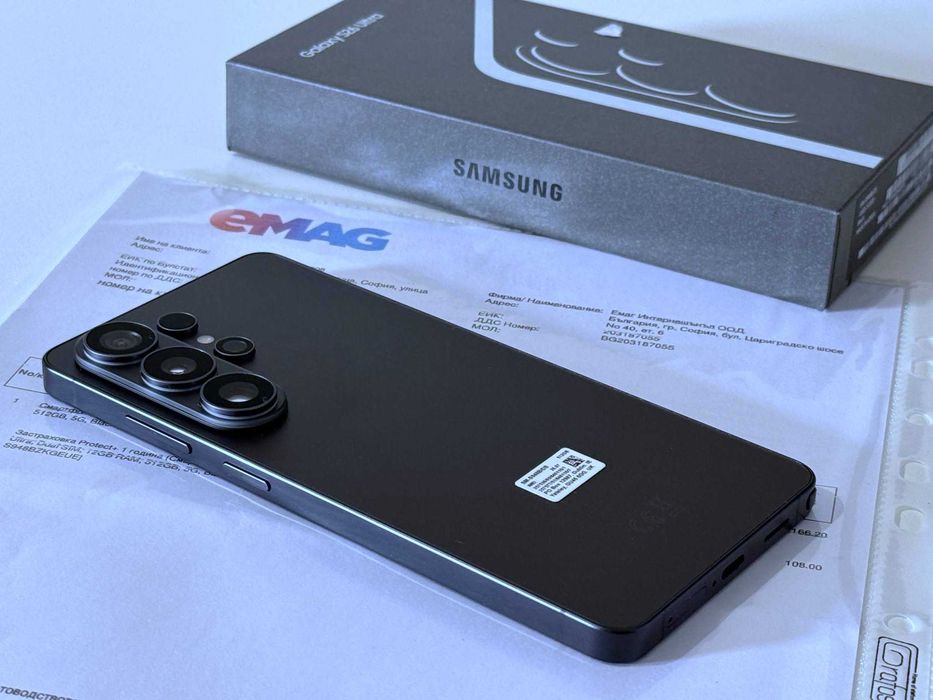 Бартер! НОВ! 24м.Гаранция! Samsung Galaxy S26 Ultra 512/12GB Black (Черен) 17 Цикъла.