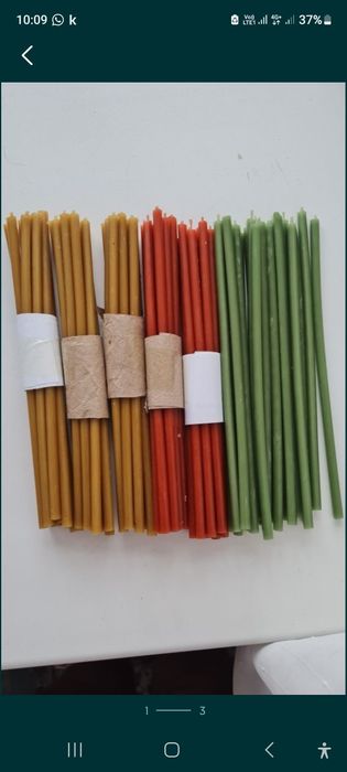 Продам свечи восковые натуральные