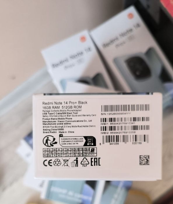 Redmi Note 14 Pro+ 5G.Новые