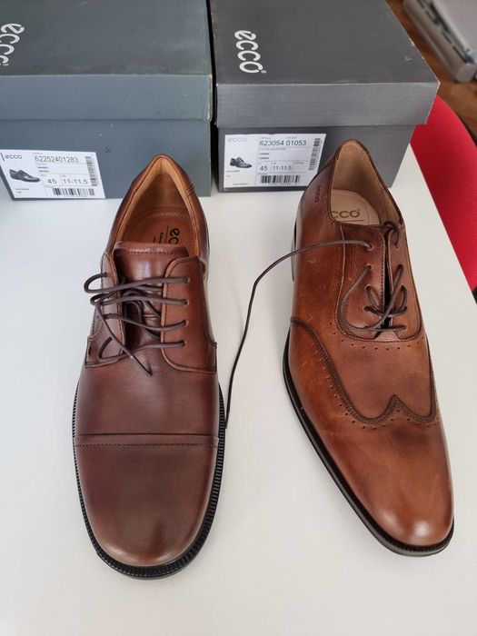 Pantofi ECCO noi piele 45