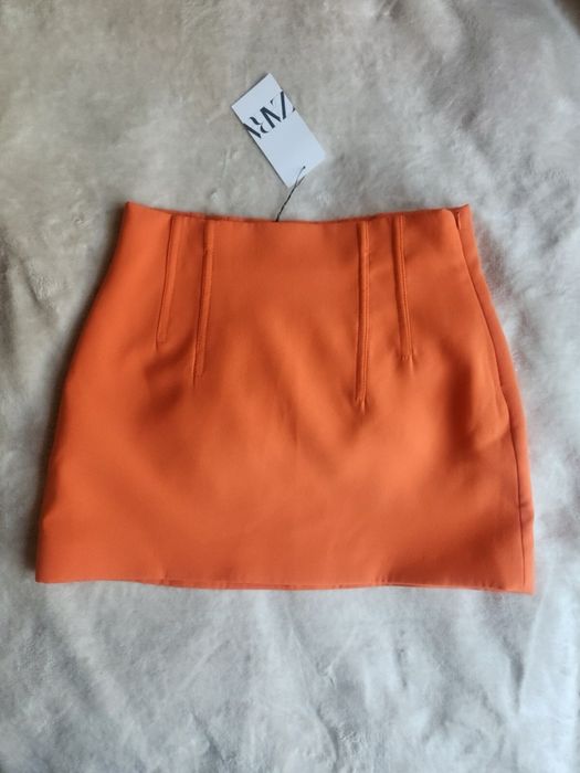Пола с висока талия Zara