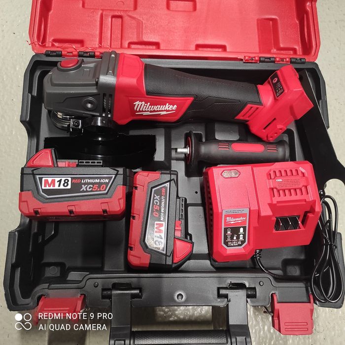 Flex milwaukee m18 cu 2 acumulatori