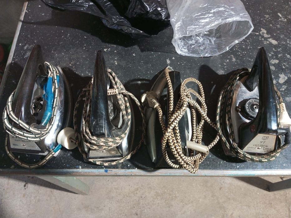 Утюги,5штук.ссср