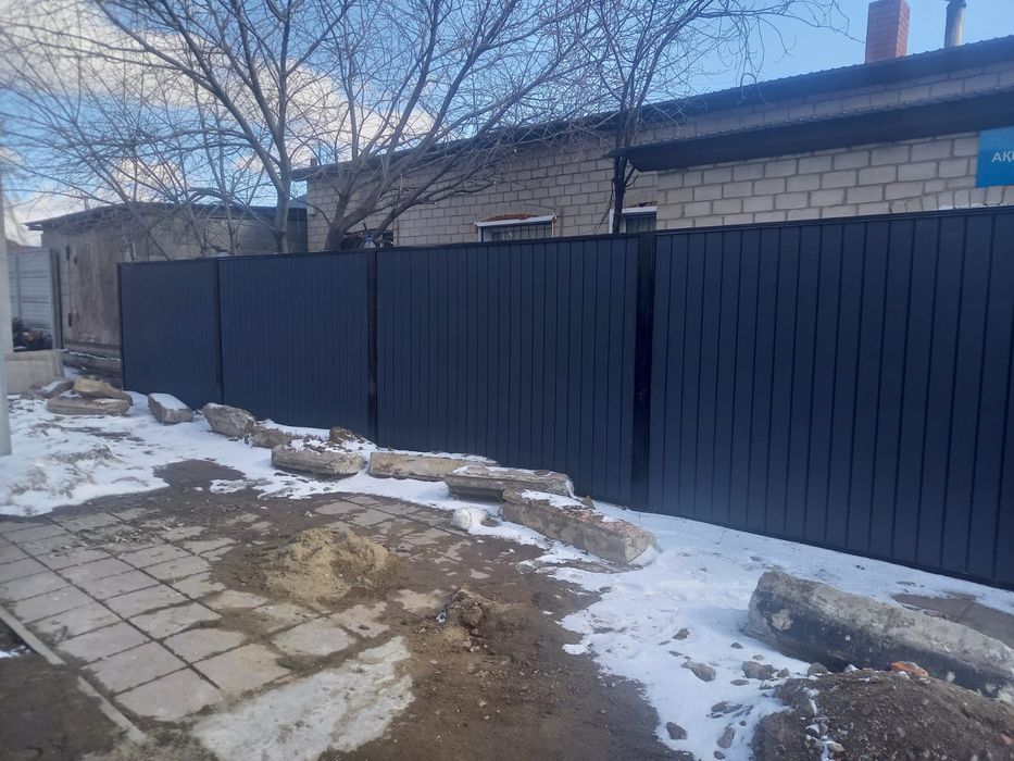 Заборы ворота под ключ Павлодар