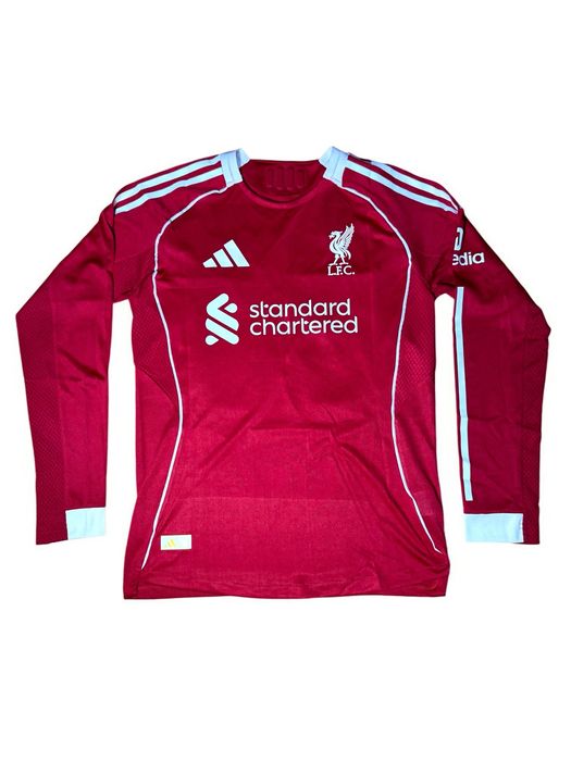 Tricou de Fotbal Liverpool FC 25/26 Long Sleeve ( Player Version )