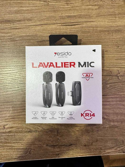 Lavalier Mic Петличок Беспроводной микрофон