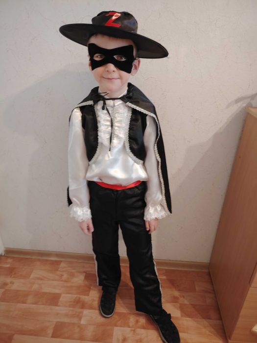 Костюм Зорро детский