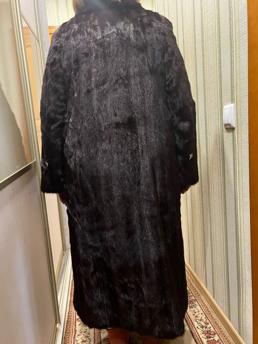 Натуральная норковая шуба