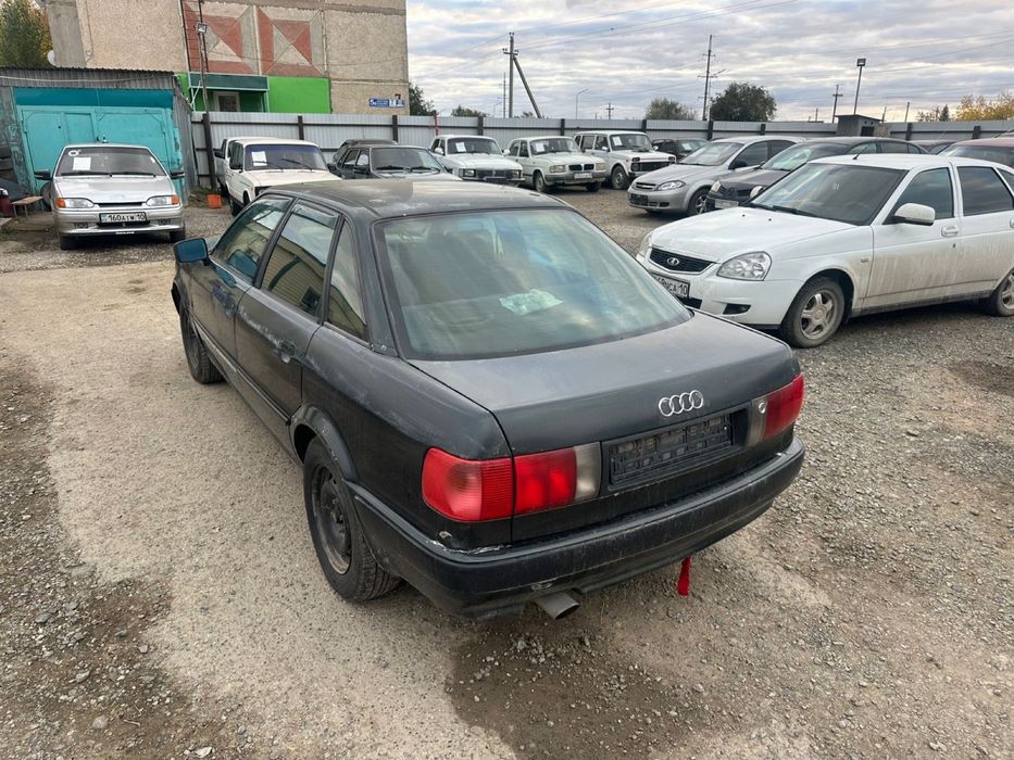 Ауди 80б4 2.0 на полном ходу