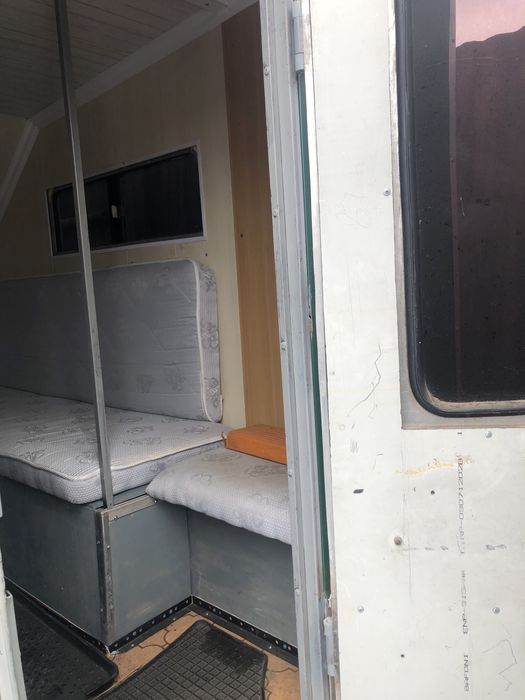 Домик на колесах, съемный.