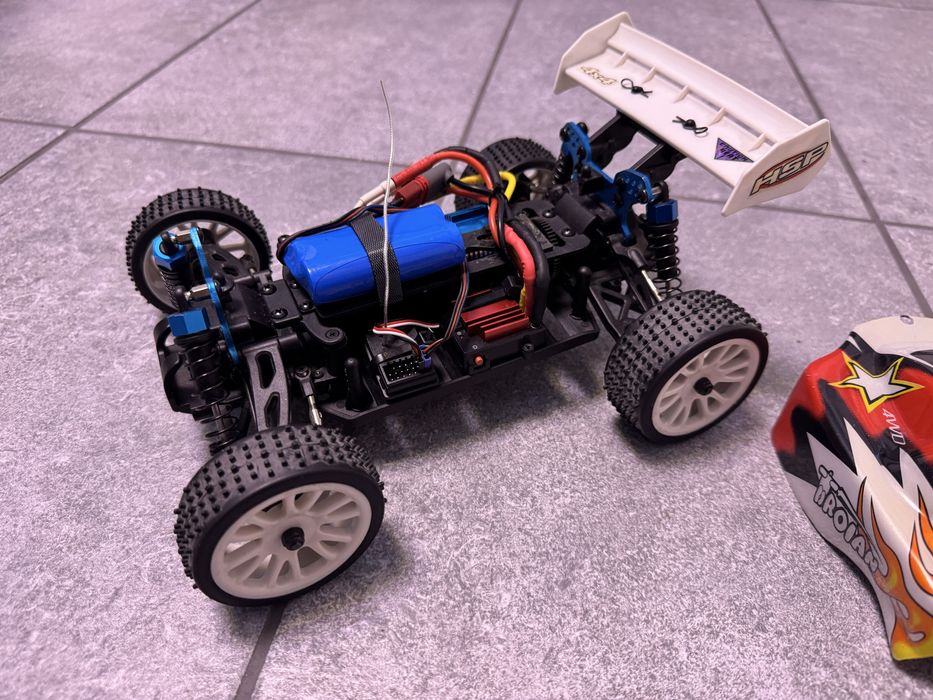 Automodel rc masinuta hsp troian 1:16 upgrade brushess 2.4ghz 4x4