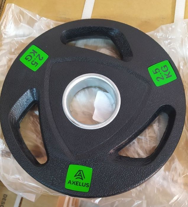 Блин для штанги резиновые от 2.5 кг до 25 кг