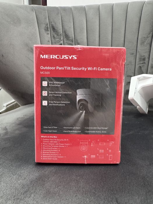 MERCUSYS MC500 Outdoor Pan/Tilt Wi-Fi Camera – Full HD 1080p