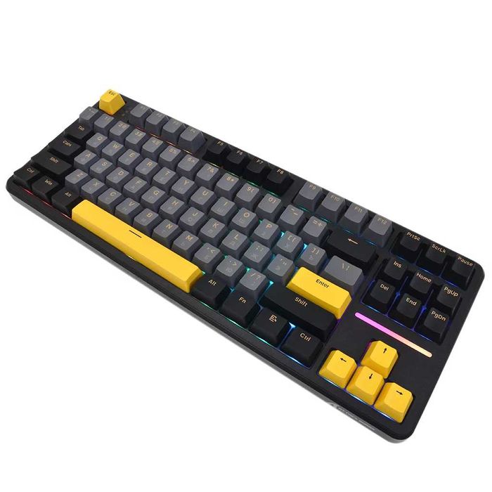 ; Клавиатура ATTACK SHARK X87 RU/ Star Black/ Strawberry Switch