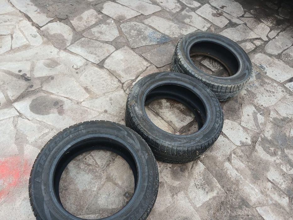 Резина зимняя трианжел, в отличном состоянии, отездила одну неполную з