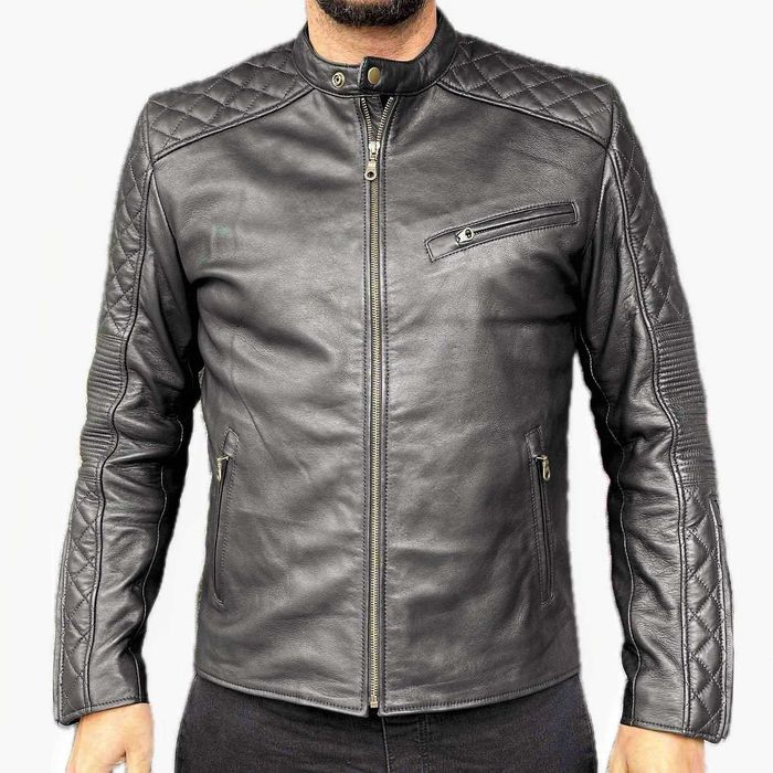 Ежедневно кожено мото яке Класк Motomall