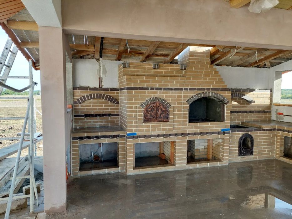 Gratare de gradina din caramida