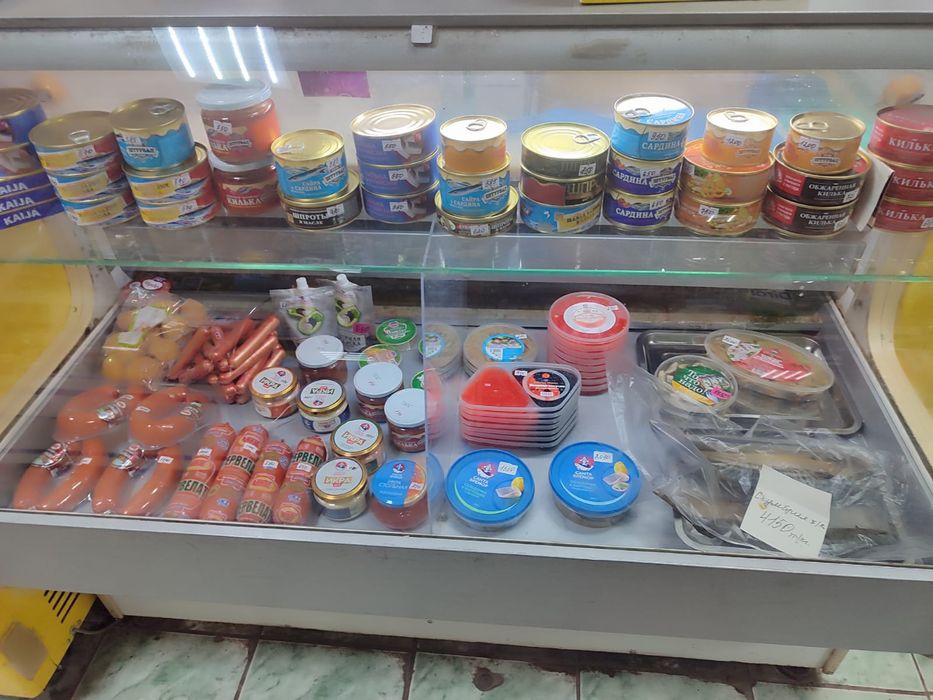 Продается отдел куриный рыбный