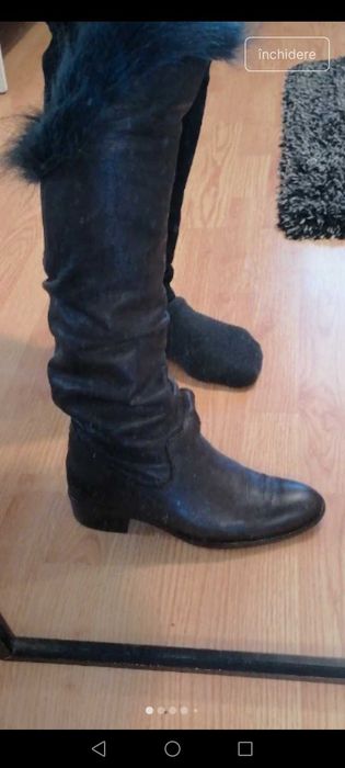 Cizme piele dama 38