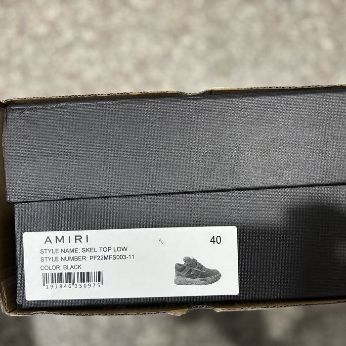 Amiri Ma-1 Crystal Black 40-45