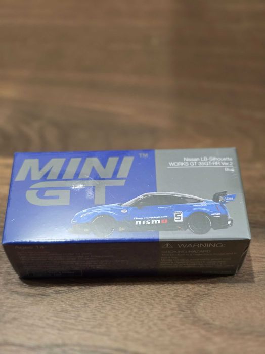 Macheta - Mini Gt - NISSAN 35GT-RR - WORKS GT Ver.2 Blue, 1/64