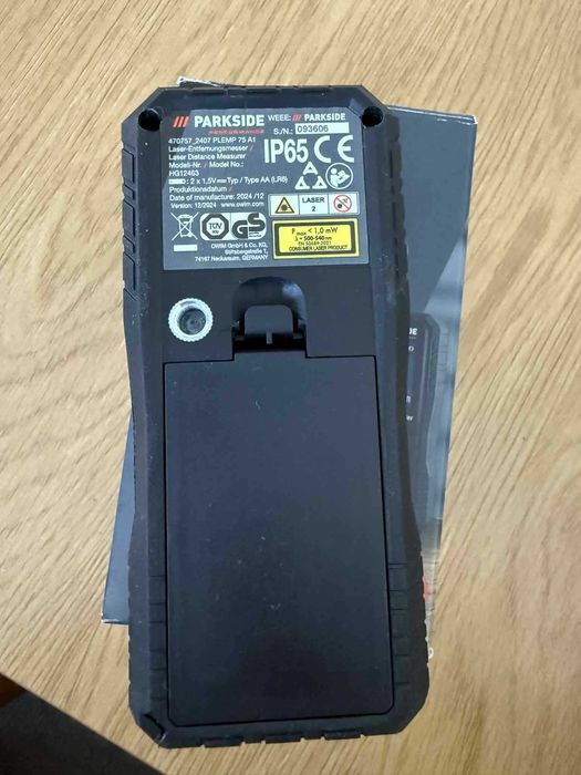 Лазерна / дигитална ролетка Parkside Performance - НОВА