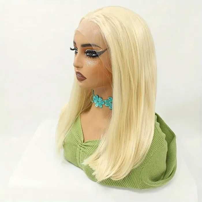 Елегантна руса перука с дантела отпред лейс фронт