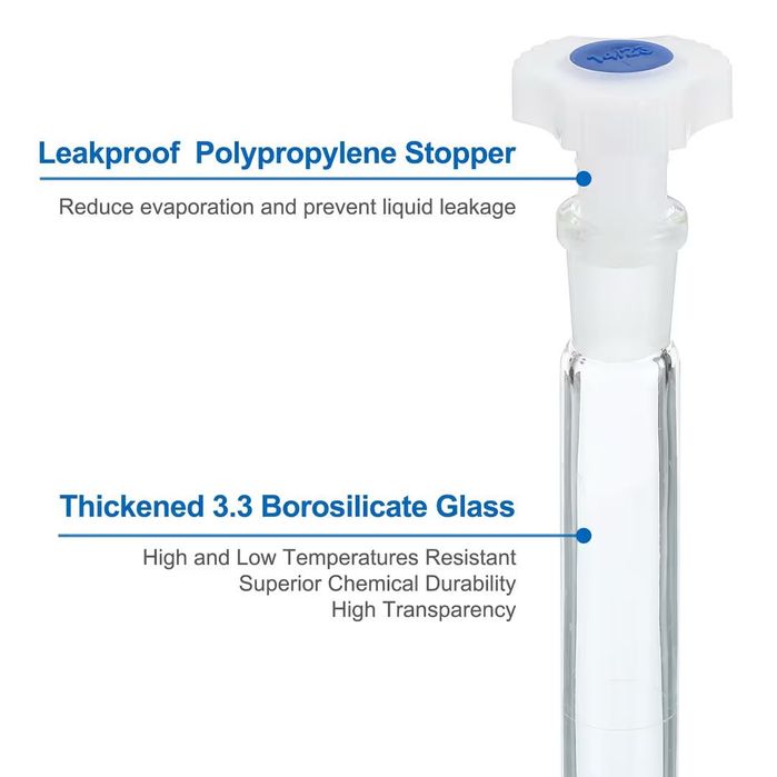 Sticla chimie borosilicate glass 100ml
