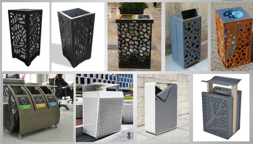 Skameyka, urna, latoklar / Скамейка мраморная