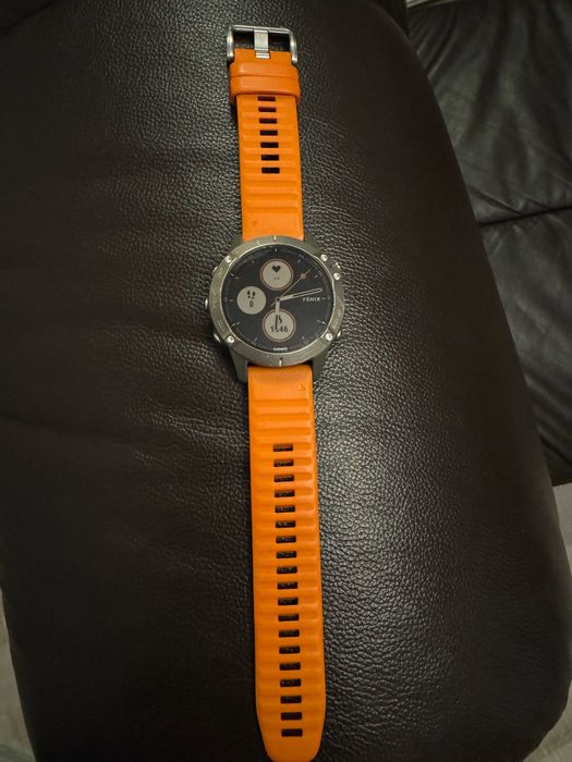 GARMIN Fenix 6 Titanium Sapphire epix marq ceas