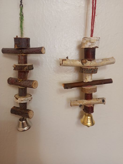 Игрушки для птиц и грызунов