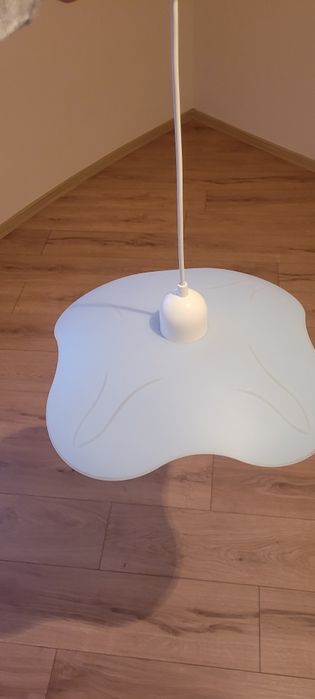 Лампа висяща тип пендел синя