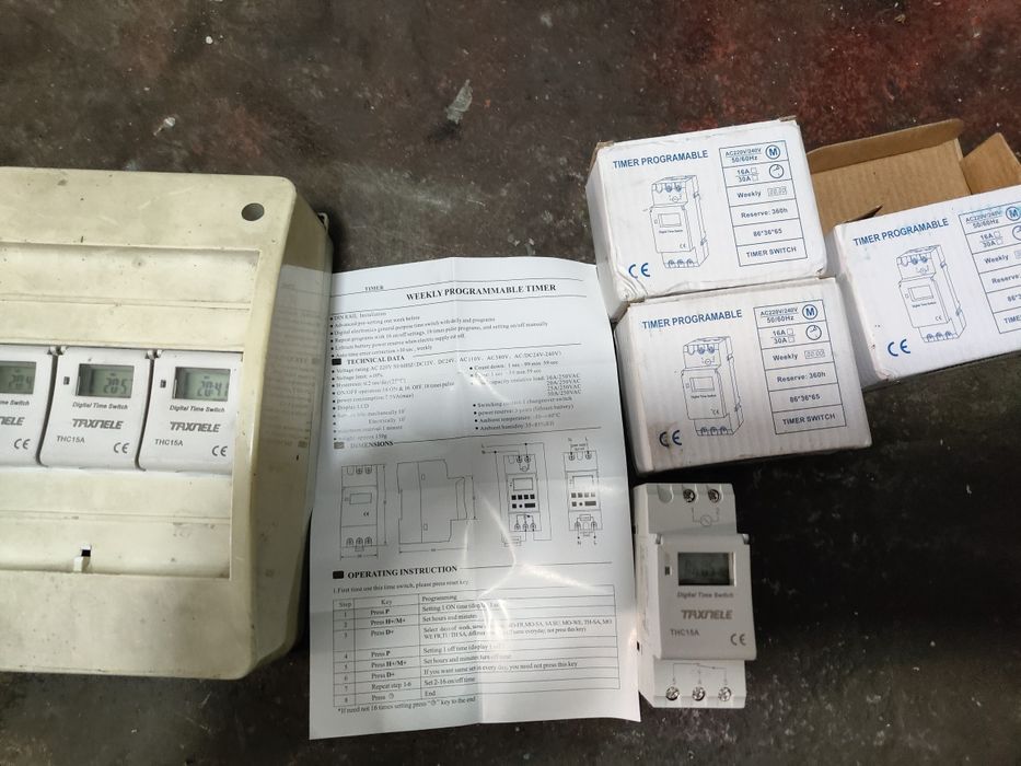 Таймер программируемое реле времени