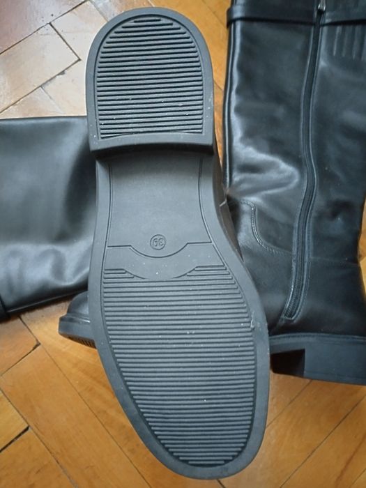 Италиански ботуши от естествена кожа