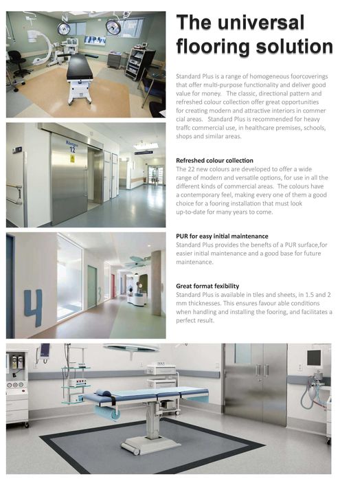 Линолеум гомогенный напольное покрытие для школ, офисов, клиник, Relle