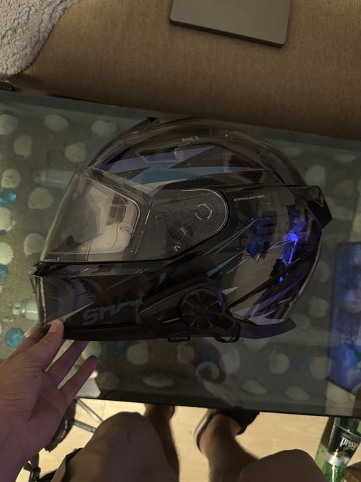 Casca Shark D-Skwal 3 cu intercom Sena Spider ST1