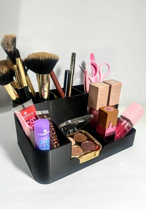 Organizator cosmetice / machiaj – compartimentat