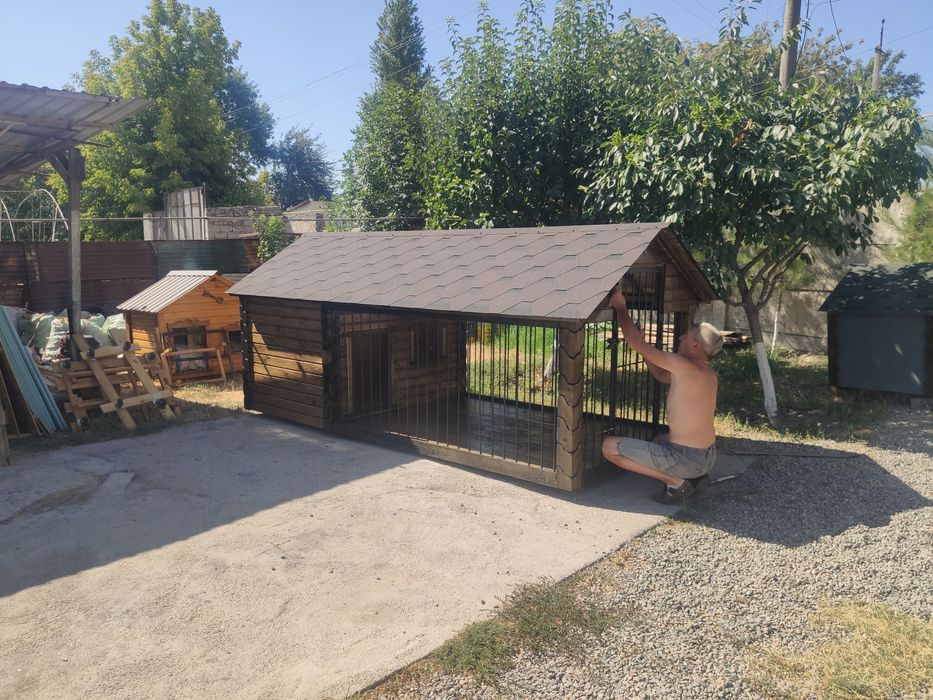 V.I.P Вольер - будка 3,7*1,6м