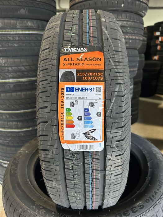 Нови всесезонни 215/70R15C 109/107S A/SVANSAVER TRACMAX Нов ДОТ